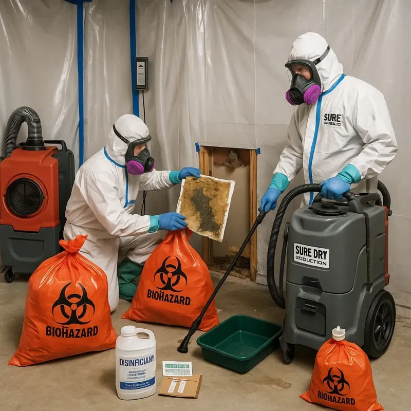 Contaminated Water Handling Protocols process in Scott, LA